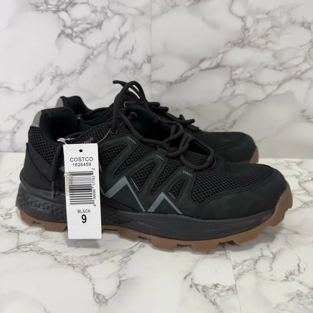 Khombu Men’s Hiking Boots sz 9  Black Cushioned NEW #  box 848